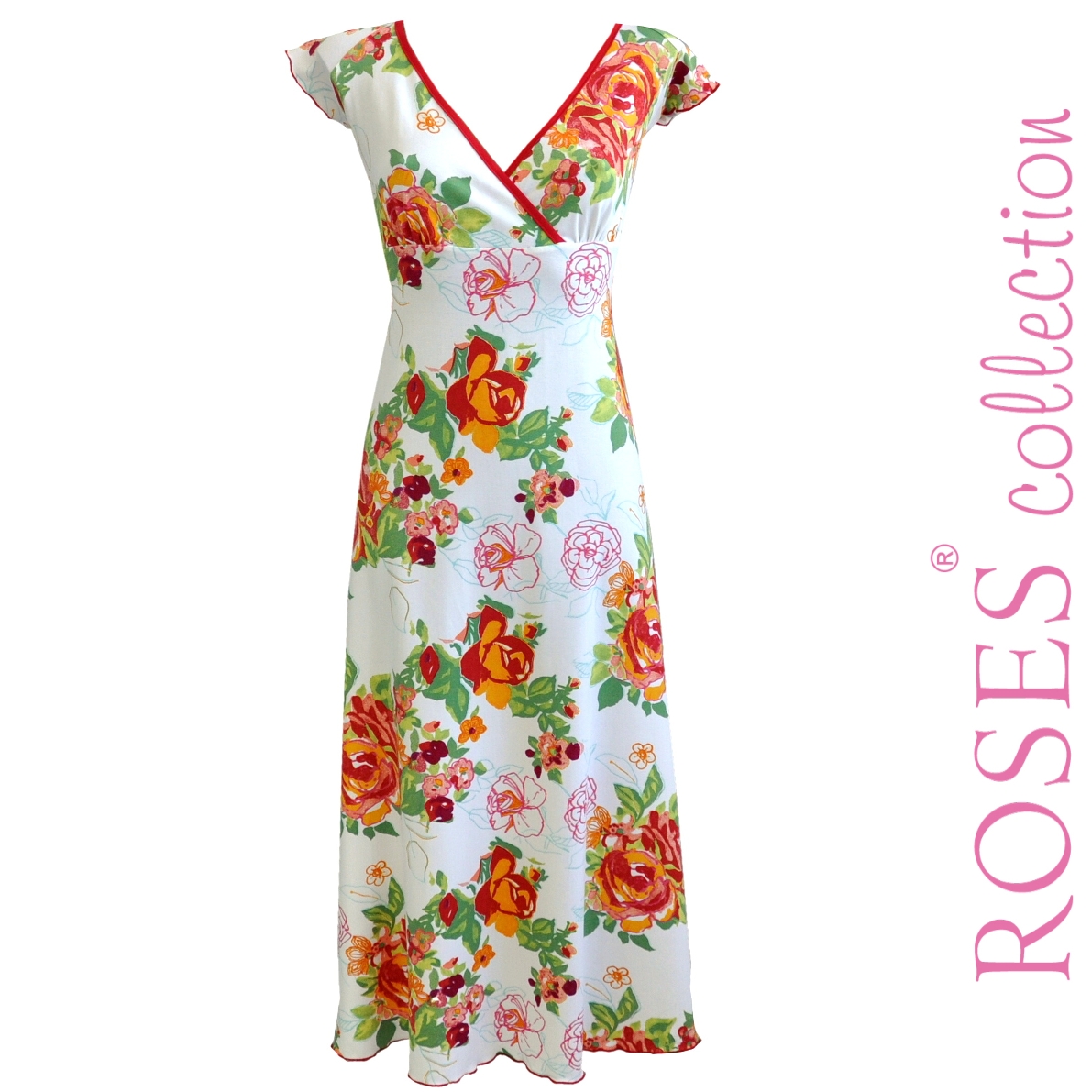 Letní šaty ALICE barevné