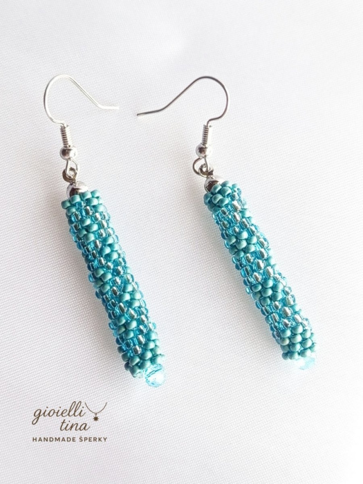 Náušnice "Mořská hladina