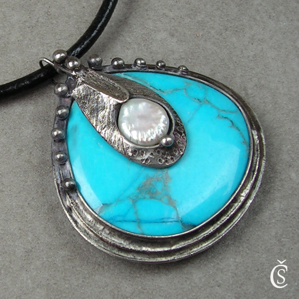 Slza mořské panny - Tyrkenit, Perla