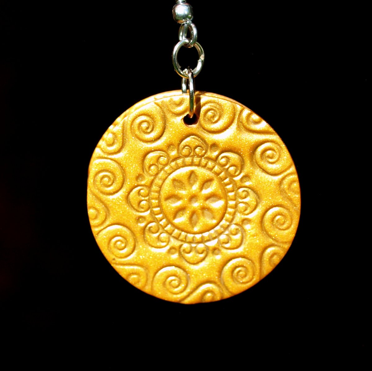 Náušnice - zatmění slunce