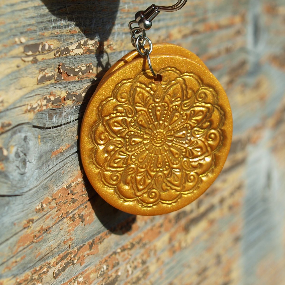 Náušnice - sluncem zalité