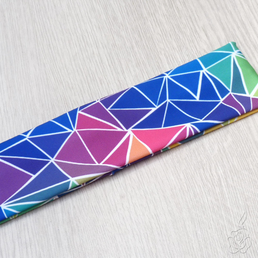 Barevná elastická čelenka - geometrie