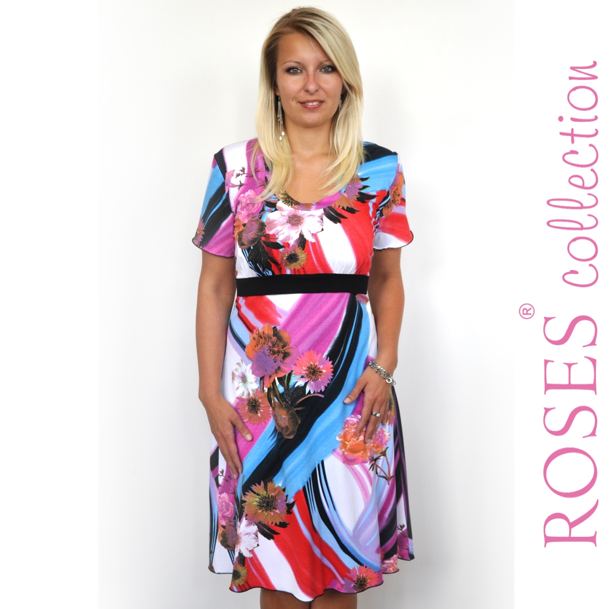 Letní šaty ISABELLA barevné