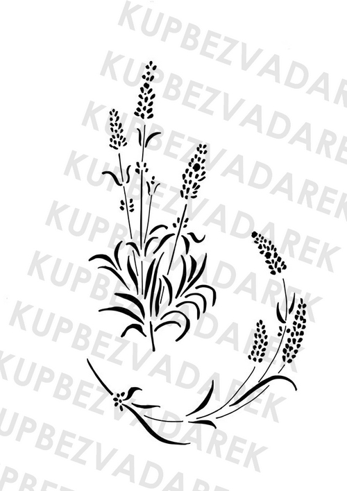 Šablona plastová pro kreativní tvoření A4 - I152