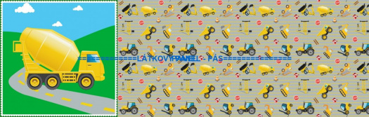 Panel - varianta bavlna,úplet či letní softshell  50x145cm/úplet 157cm, 139cm soft   224-91
