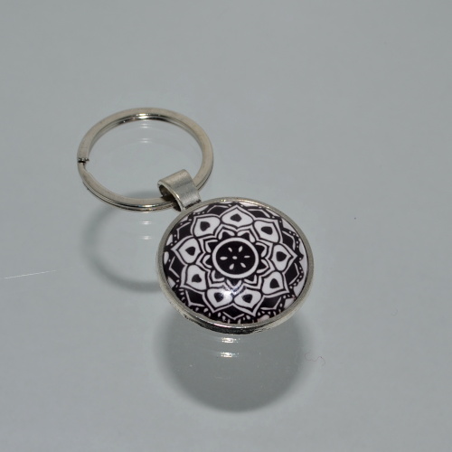 Přívěsek na klíče - mandala (3739)