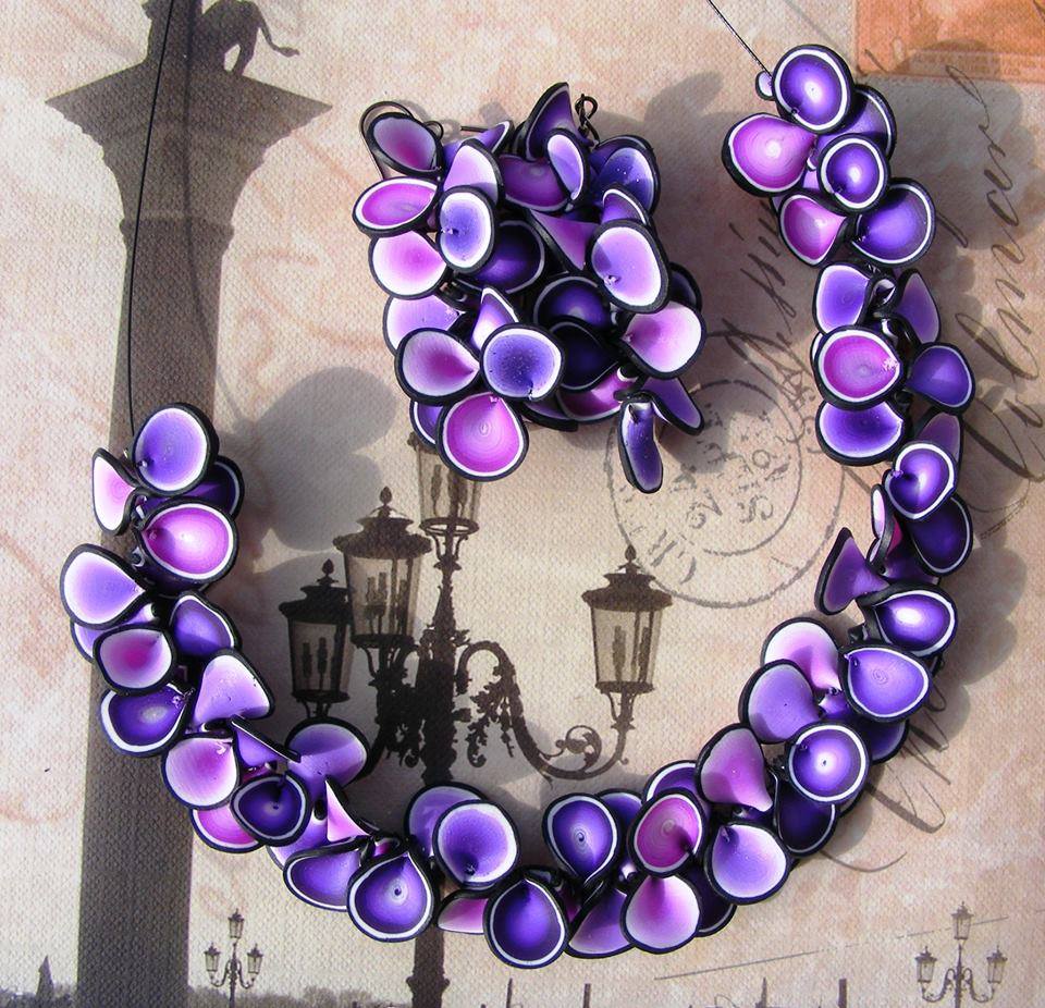 Fimo sada - lupínková fialová