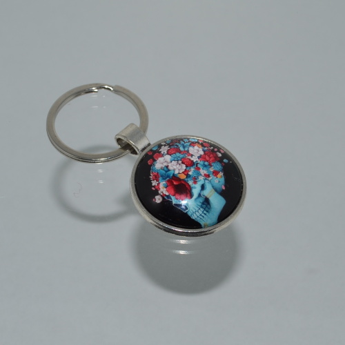 Přívěsek na klíče - lebka (3963)