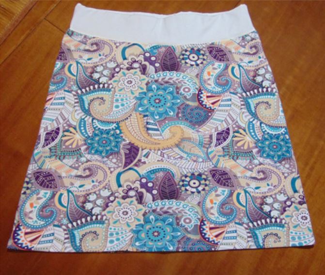 Sukně kašmírový vzor S - XXL