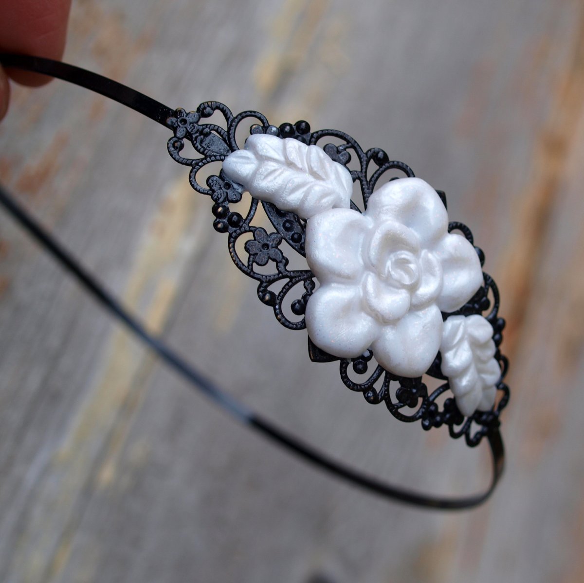 Čelenka - Zimní kytka