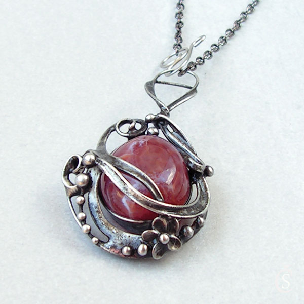 Žhavý den - ohnivý Achát