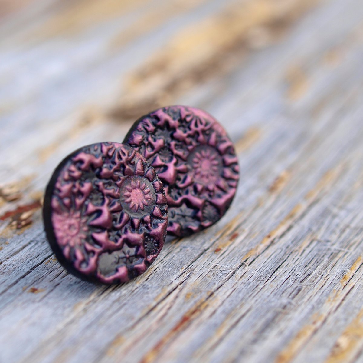 Puzetky - kytičky růžové