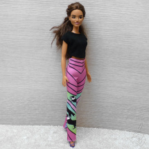 Barevné kalhoty pro Barbie