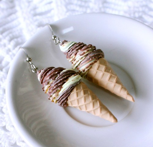 točená míchaná zmrzlina