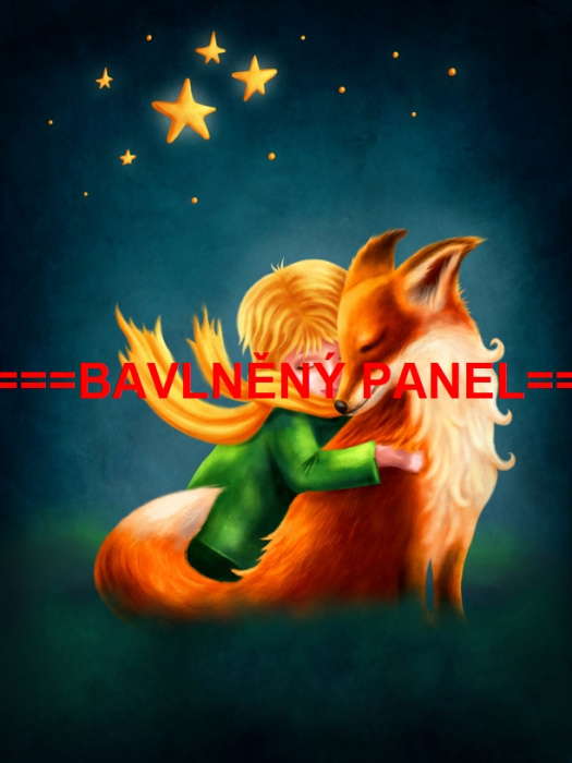 BAVLNĚNÝ  PANEL  15x20cm BSK-5