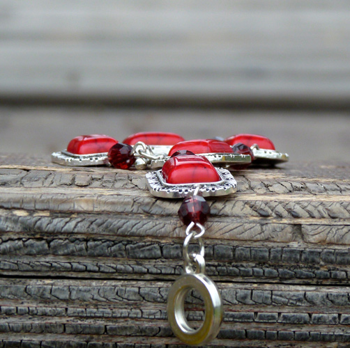 Náramek - Vášeň v srdci (howlit)