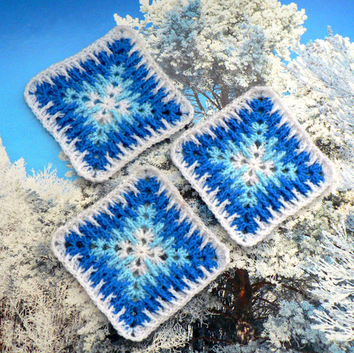 Prostírání - sněhové vločky