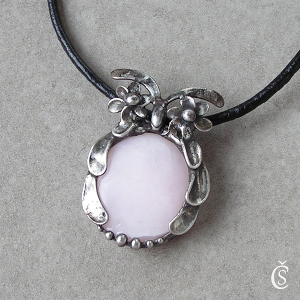 Sovička růžová - Manganokalcit