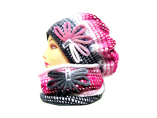 ༺♥༻ SOUPRAVA BARETKY A NÁKRČNÍKU ༺♥༻ 