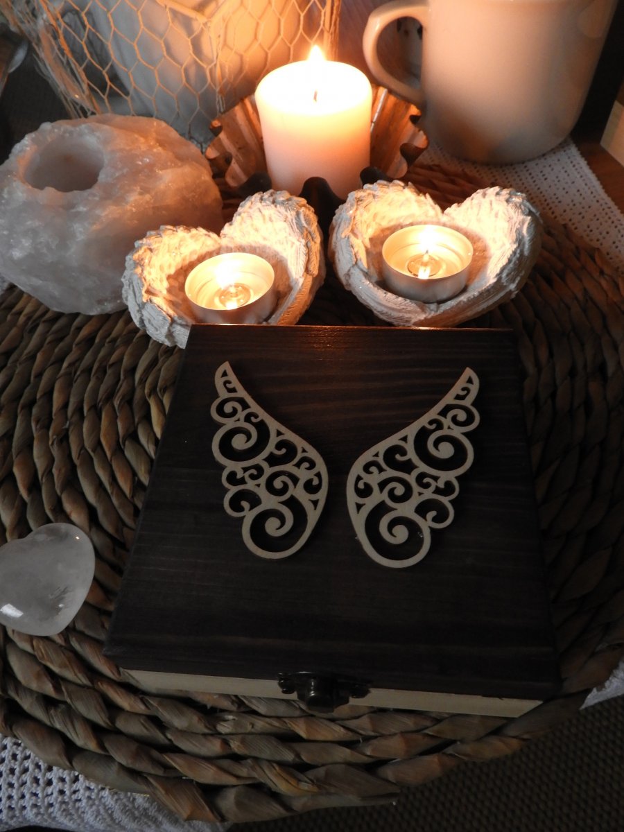 Krabička andělská křídla 2