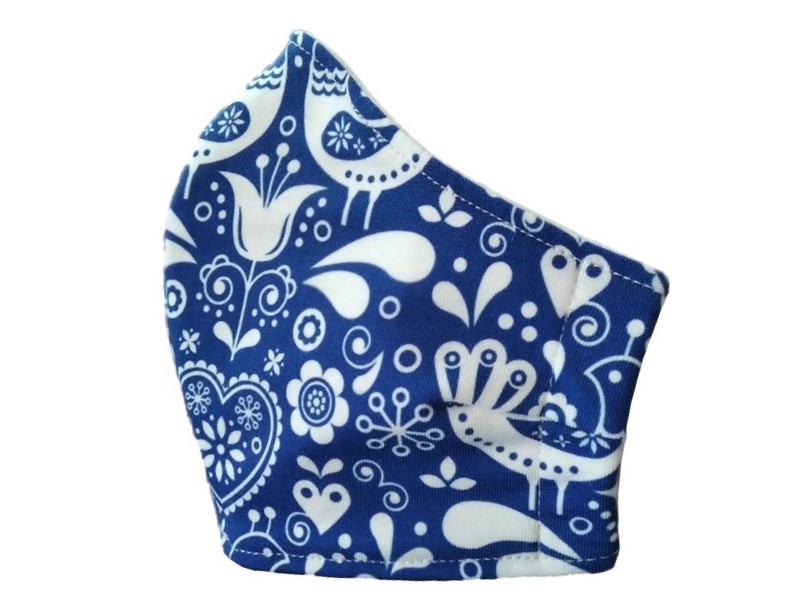 Rouška dámská - folklór - poslední kus!