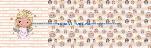 Panel - varianta bavlna,úplet či letní softshell  50x145cm/úplet 157cm, 139cm soft   224-188
