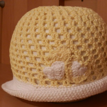 Háčkovaný klobouček