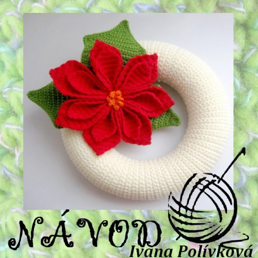 Návod - háčkovaný Adventní věnec