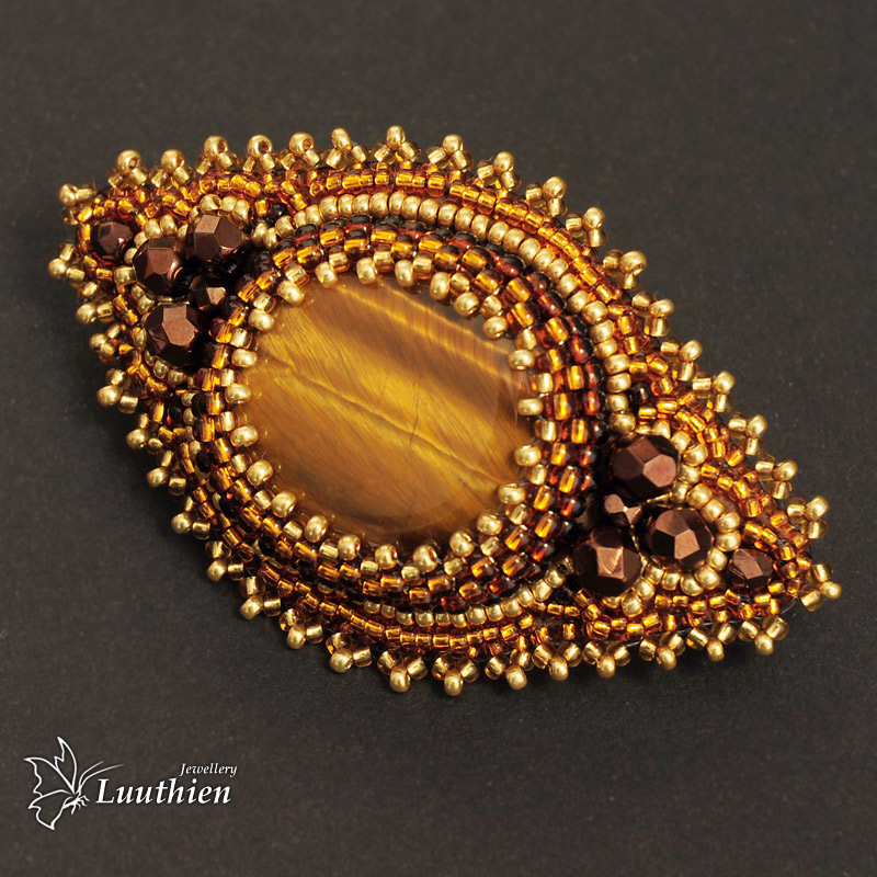 African Sunset - spona do vlasů