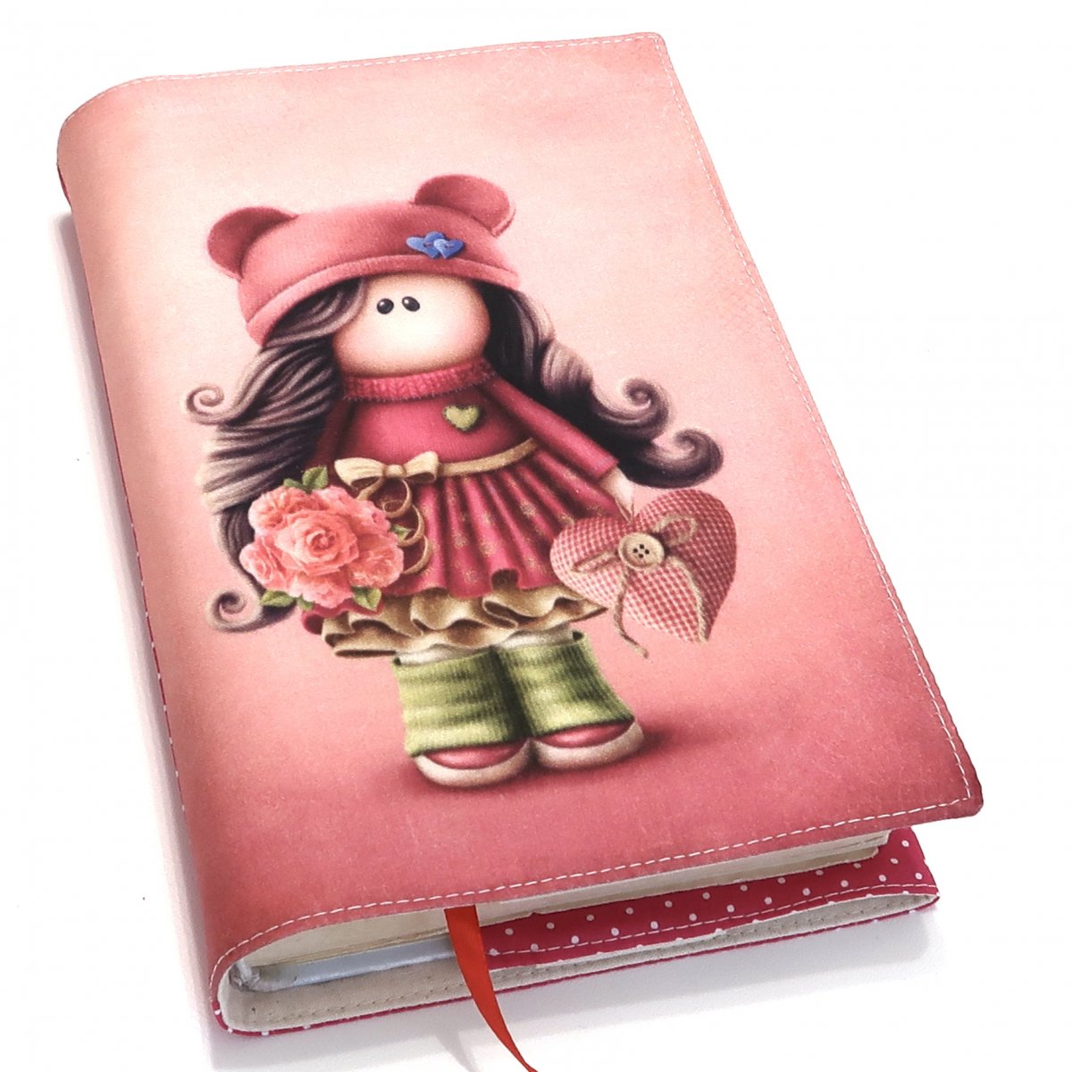 TILDA A SRDÍČKO -  obal na knihu