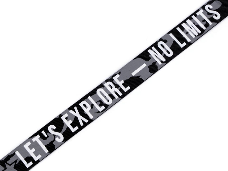 Lampas / popruh šíře 25 mm (1m) 