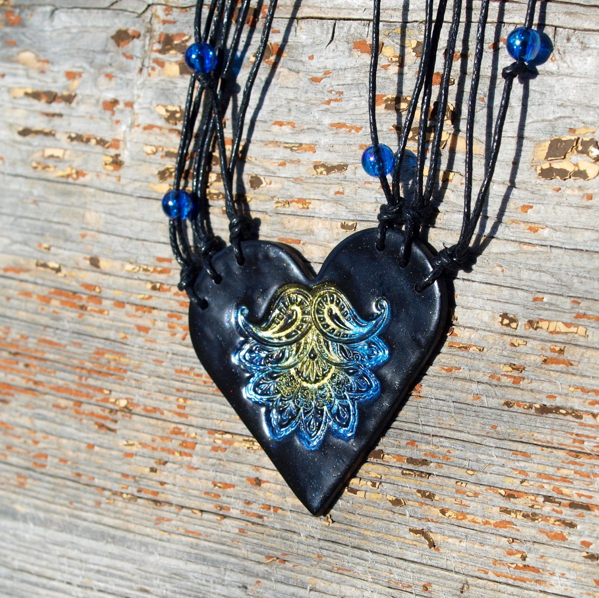 Náhrdelník - orientální srdce