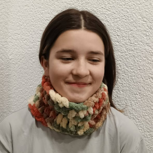 Dětský nákrčník puffy