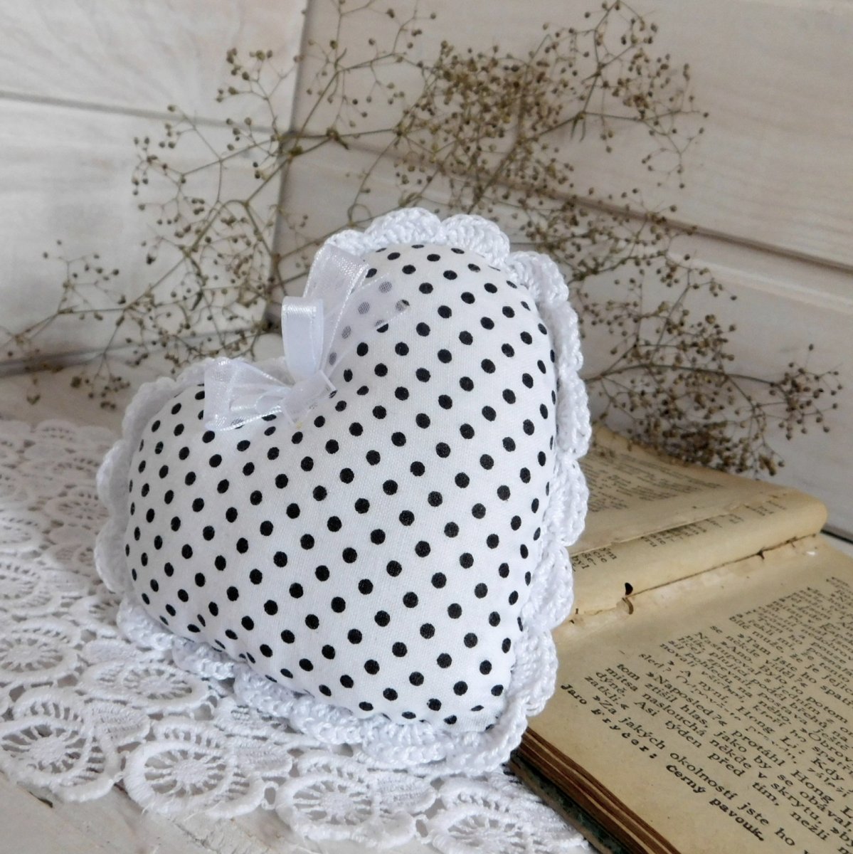 Srdíčko s puntíky