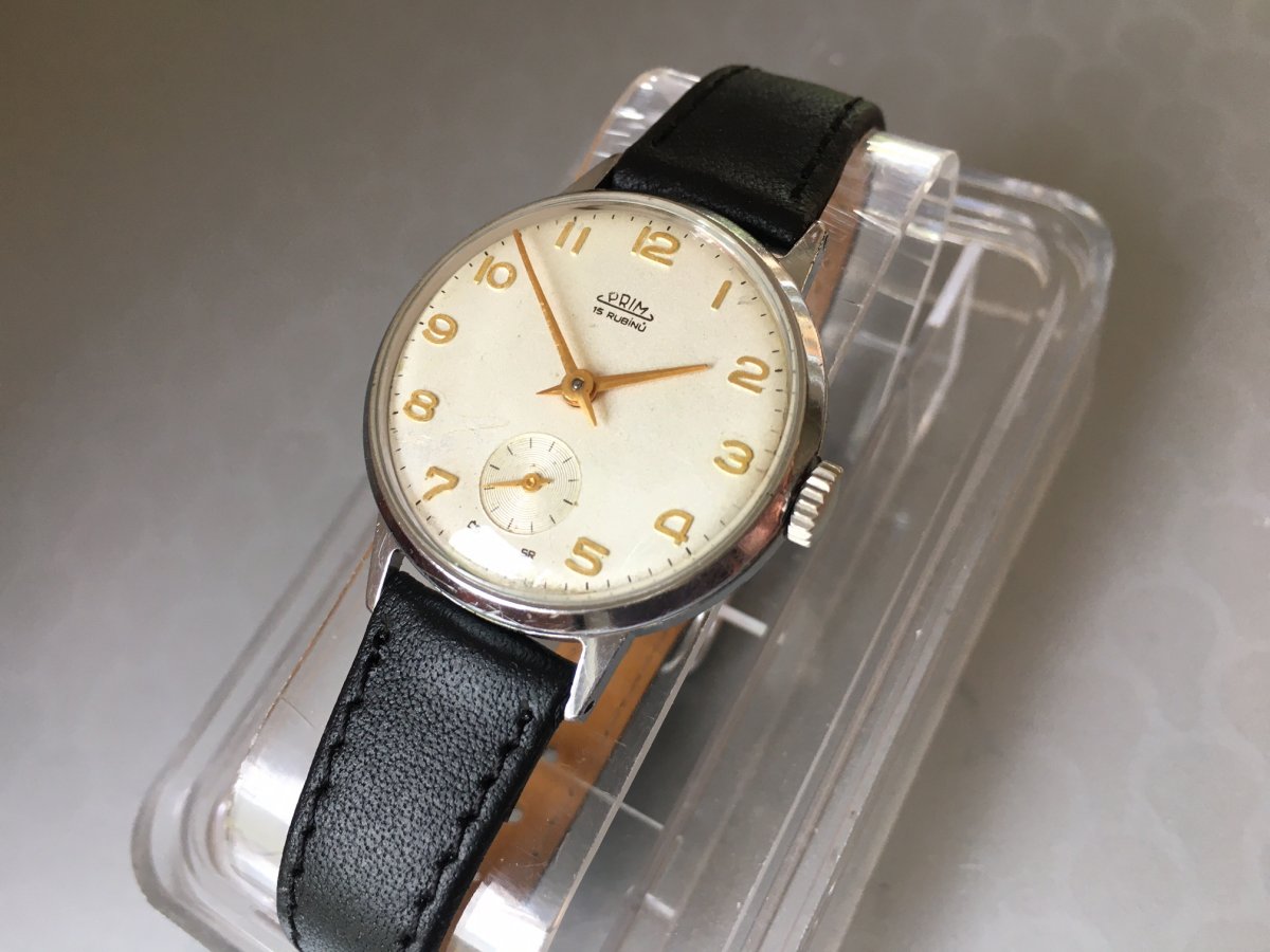 Hodinky Prim, z roku 1963, mechanické,retro,dámské