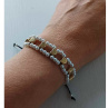 Náramek Shamballa s korálky