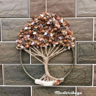 Strom života. Panel na zdi. 