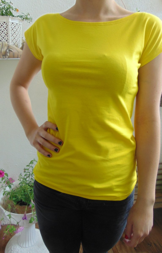 Tričko - žlutá XS - XXXL