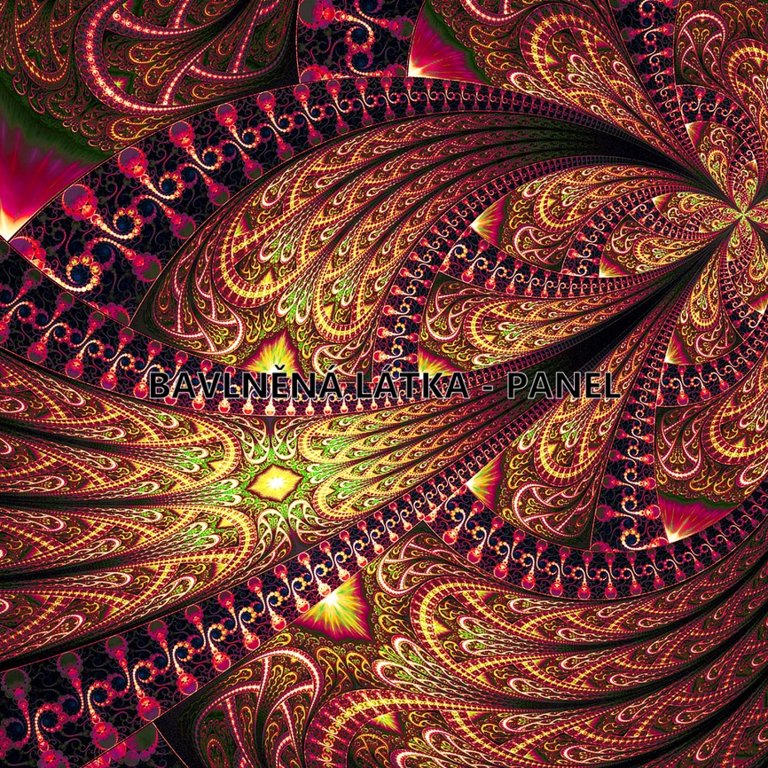 BAVLNĚNÝ PANEL - VELKÝ 35 X 35 cm MAN643