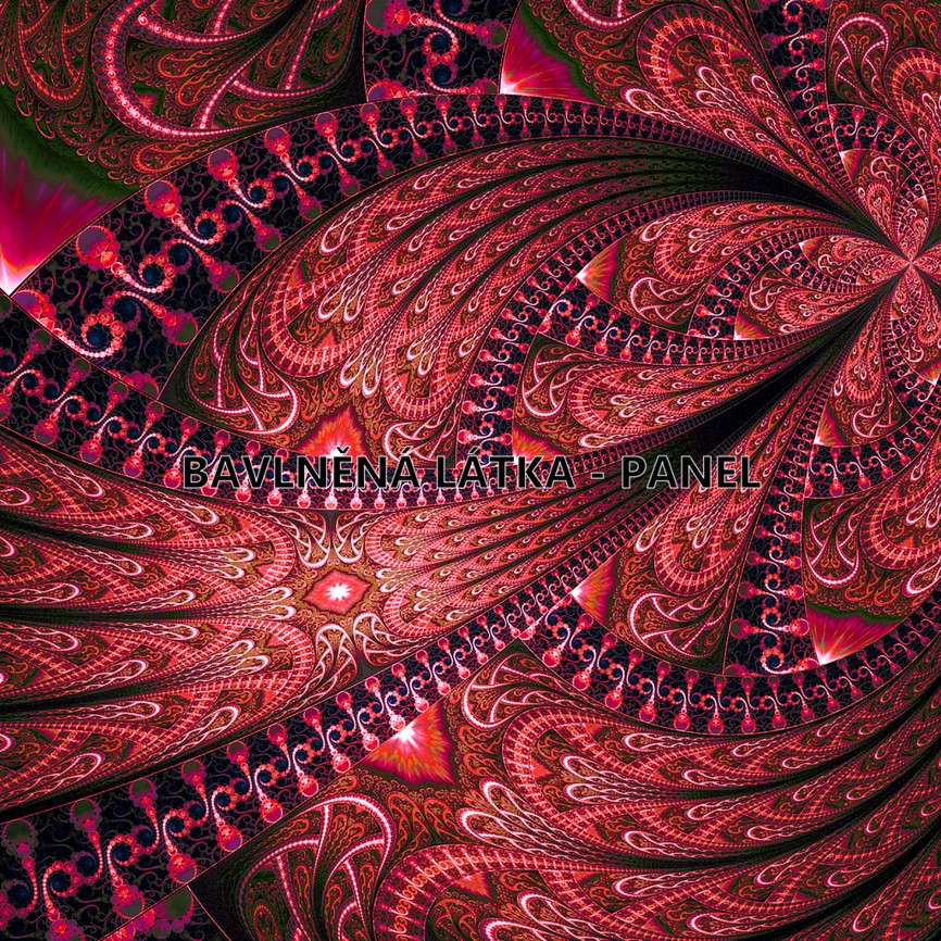 BAVLNĚNÝ PANEL - VELKÝ 35 X 35 cm MAN644