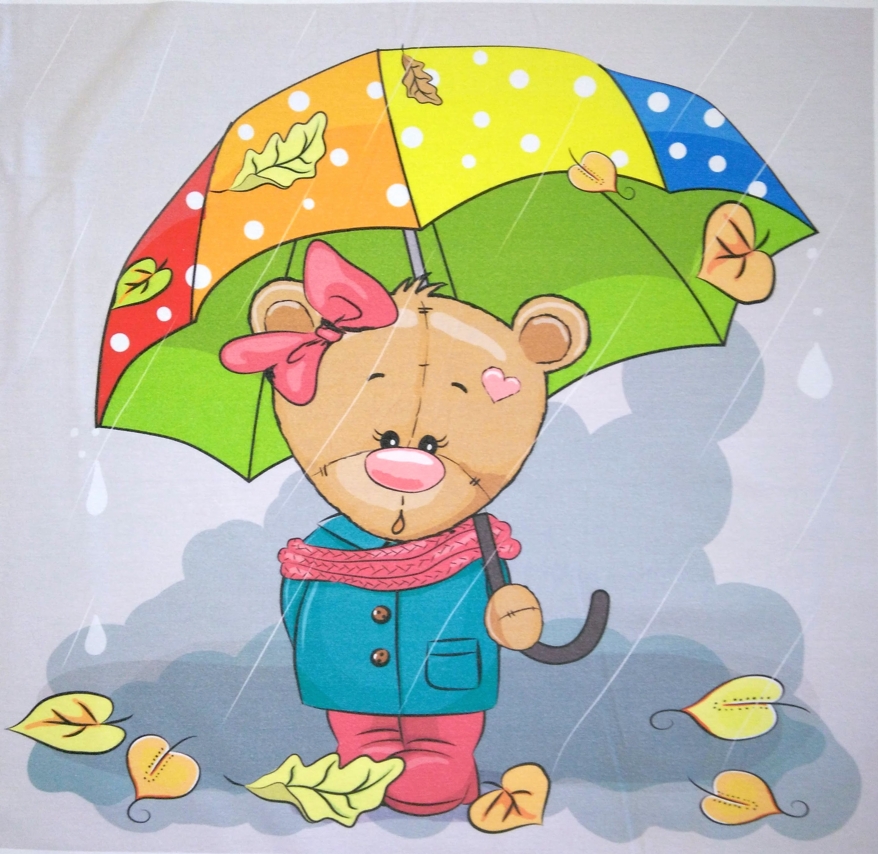 Úpletový panel dětská motiv 40 X 40  ÚPD17