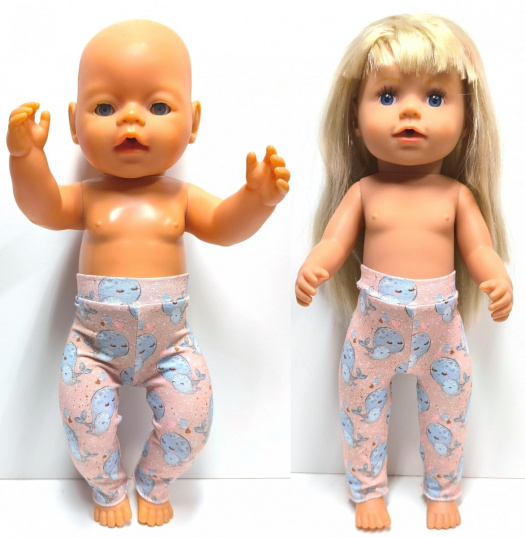 LEGÍNY PRO PANENKU BABY BORN 40 až 43 cm