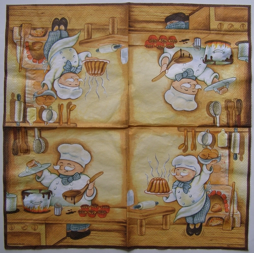 Ubrousek pro tvoření - 33 x 33 cm - D66