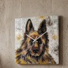 ZAKÁZKOVÁ VÝROBA!  sKLENĚNÉ HODINY 30X30CM
