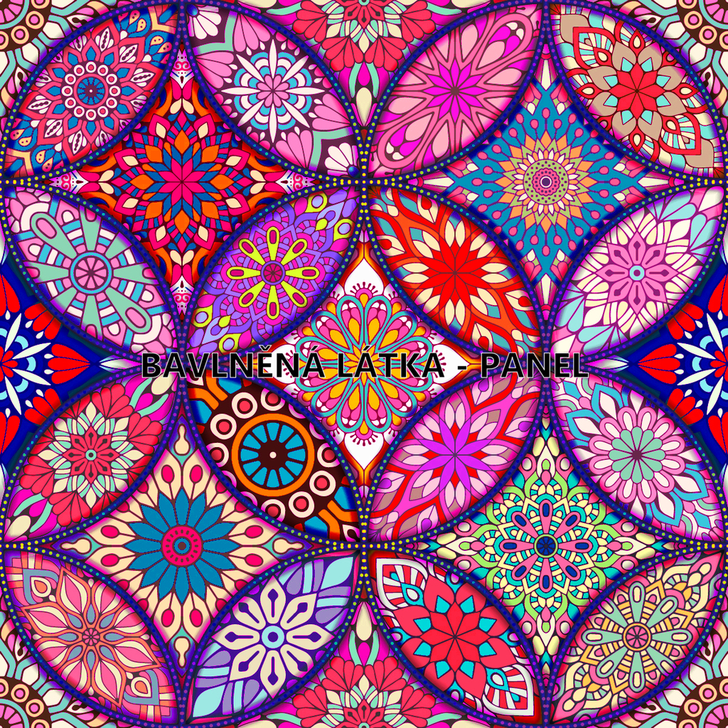 BAVLNĚNÝ PANEL - VELKÝ 35 X 35 cm MAN688