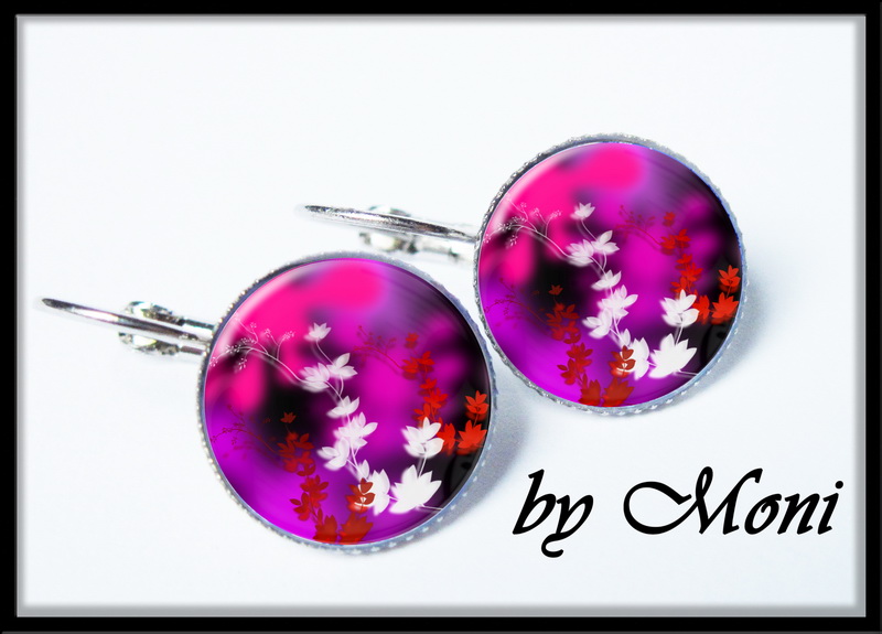 Květiny ve růžové mlze