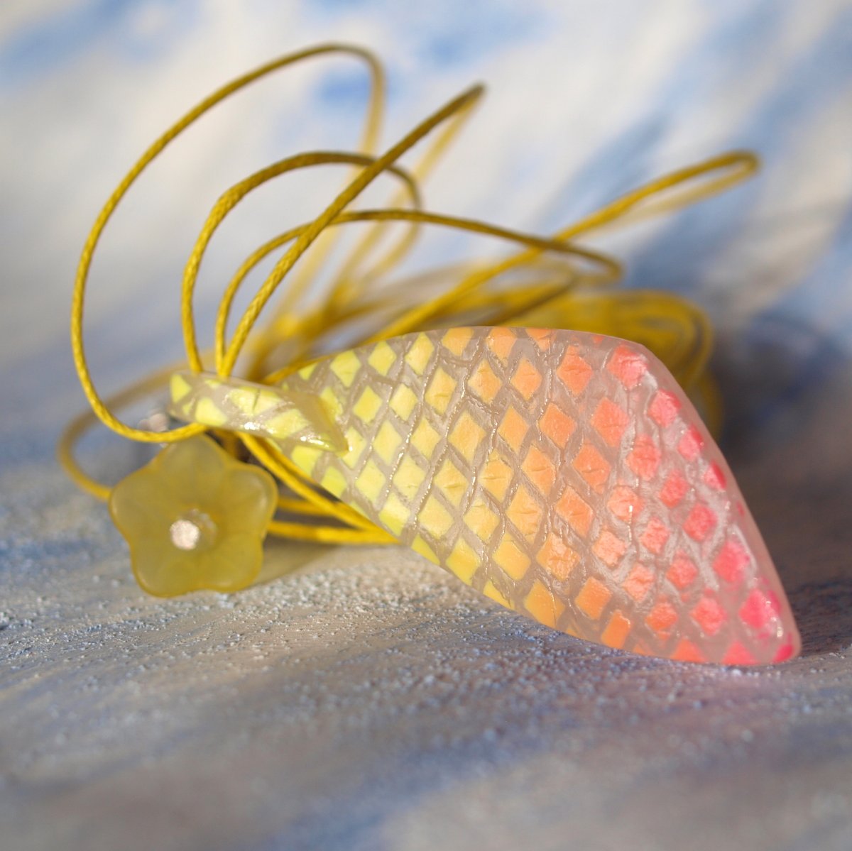 Náhrdelník - kostičkový