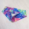 Barevná elastická čelenka - geometrie