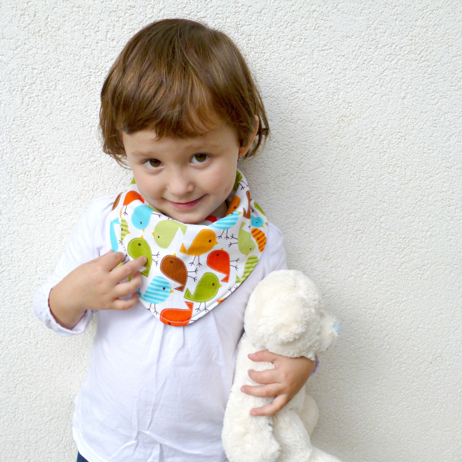 Nákrčníkptáčci -hnědý fleece