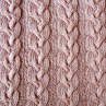 Pletená halenka - nugáty v copánku (bavlna)